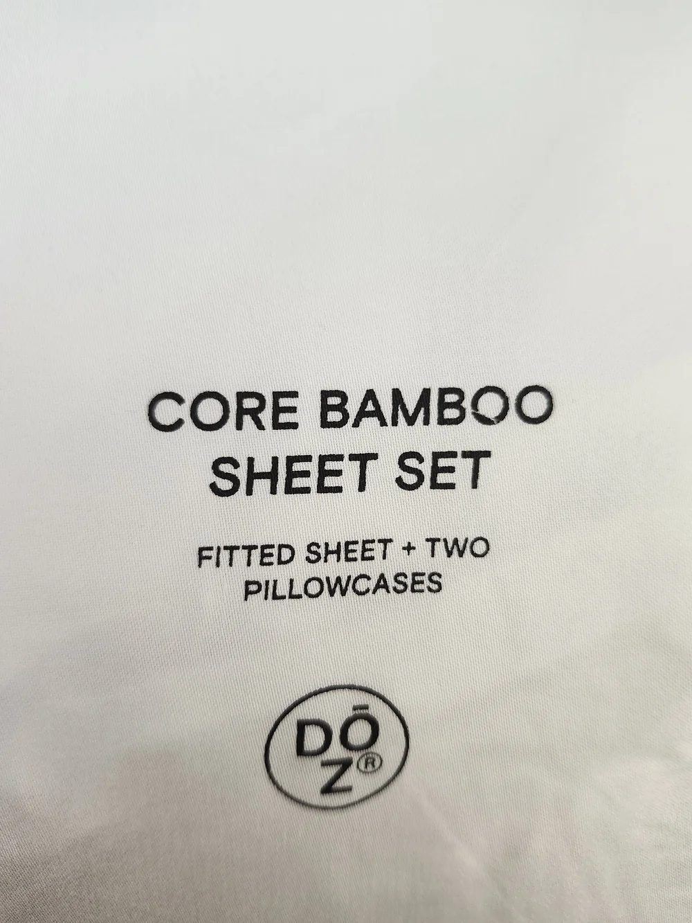 DOZ by SIJO King Bamboo Sheet Set Cooling Viscose Luxury Ivory 3pc NWT